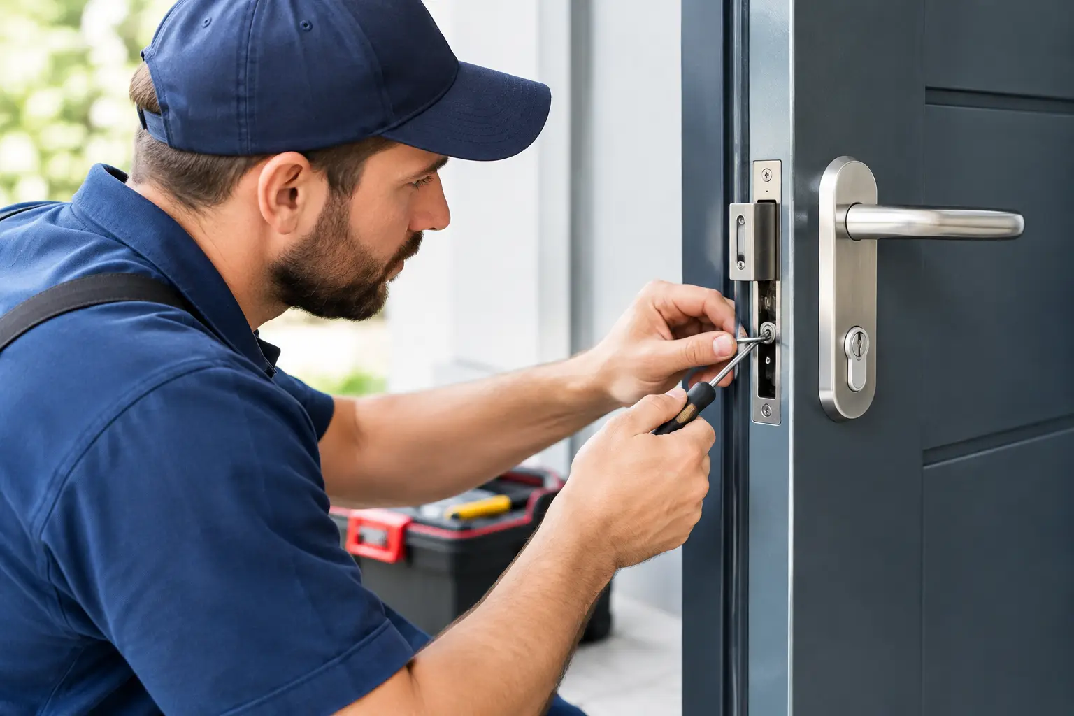 Steel Door Lock Repair When You Need a Pro